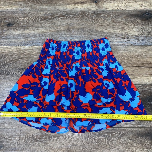 NWT🌺Sugarlips Matador Floral Eclipse Ruffle Skirt Size XS - Picture 10 of 16